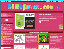 Tablet Screenshot of dibujuegos.com